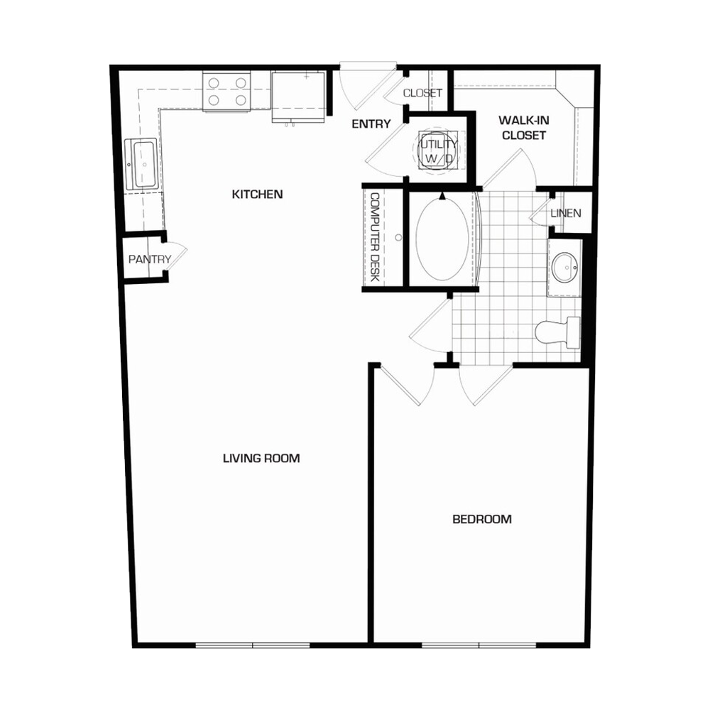 Domain on the Parkway Apartments; one two three bedroom apartments homes for rent pet friendly in west Houston near Energy Corridor